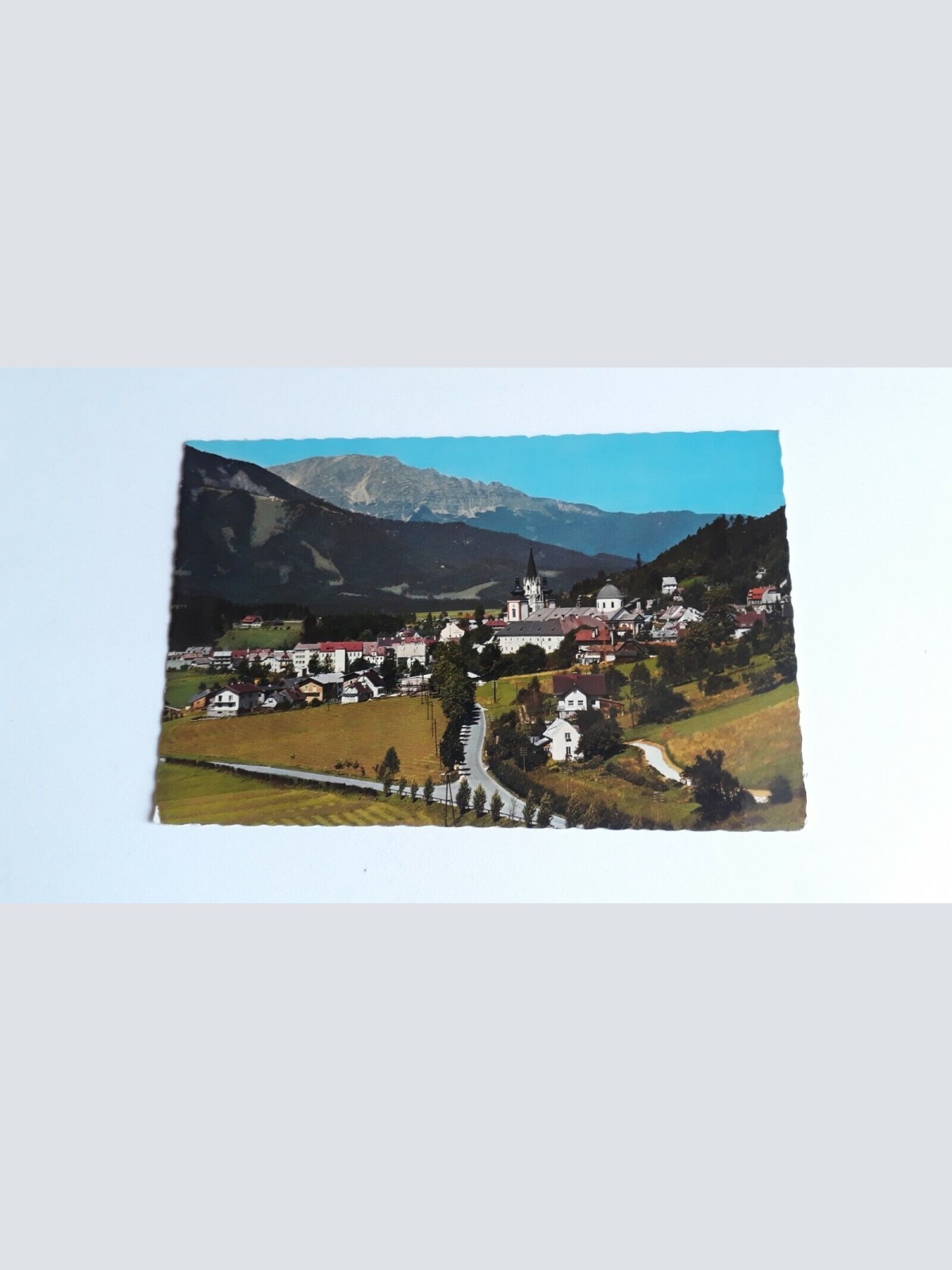Mariazell, 862m, mit Ötscher 1892. 40034 FH