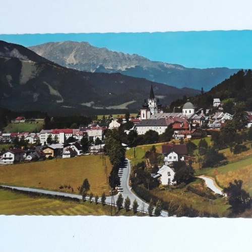 Mariazell, 862m, mit Ötscher 1892. 40034 FH