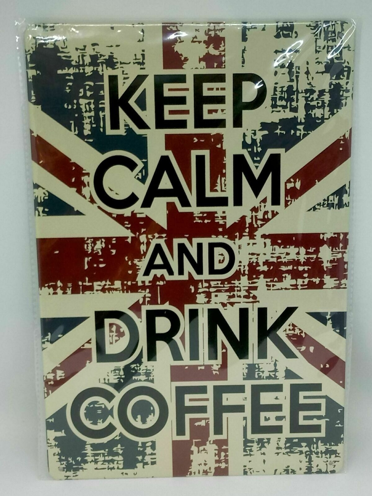 Nostalgie Retro Blechschild Kaffee "keep calm and drink coffee" 30x20 50072