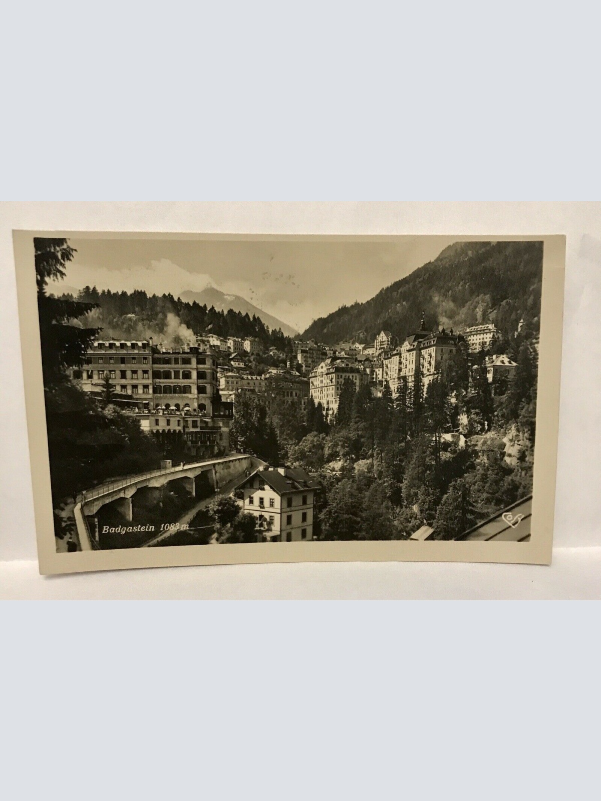 AK, Bad Gastein, Salzburg, Tauernbahn, Weltkurort (110303 BW!)