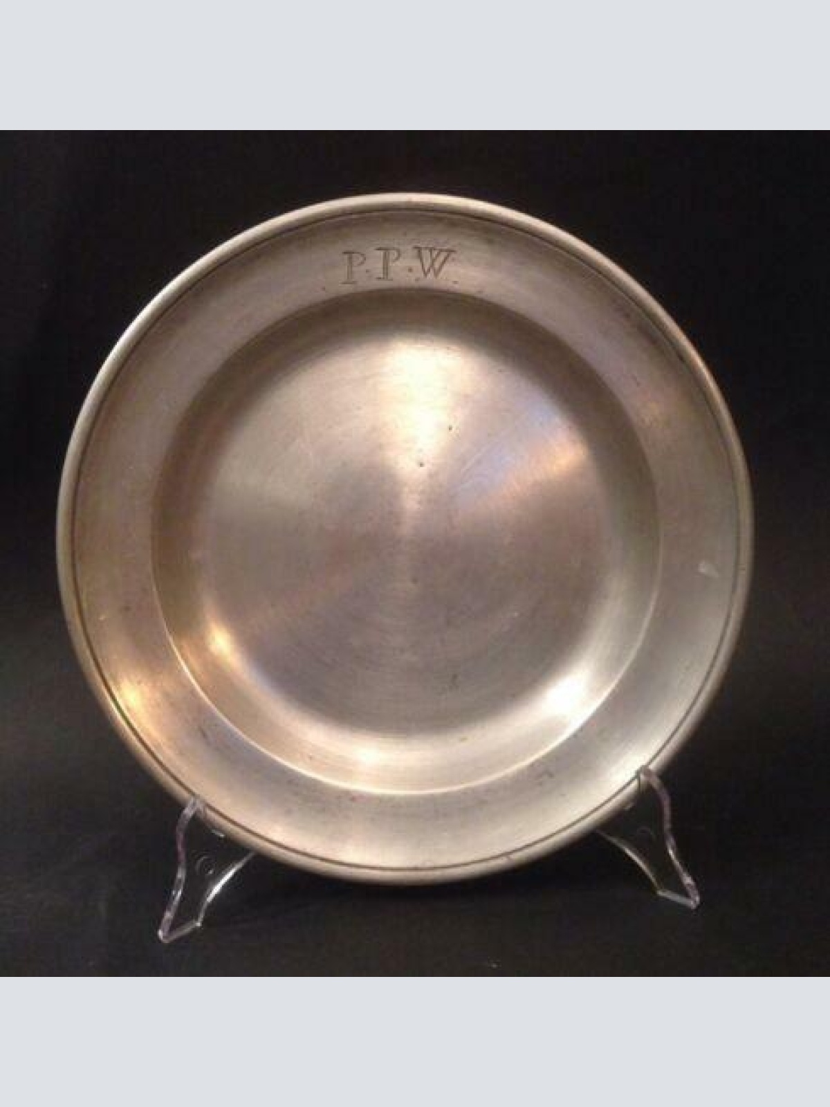 Alter Zinnteler PPW gemarkt 12451