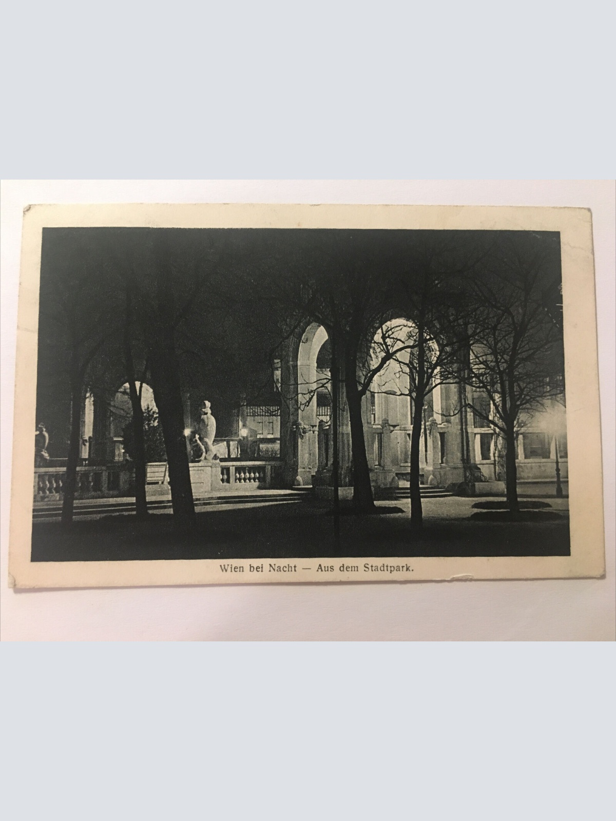 Wien bei Nacht Aus dem Stadtpark 30098 RU