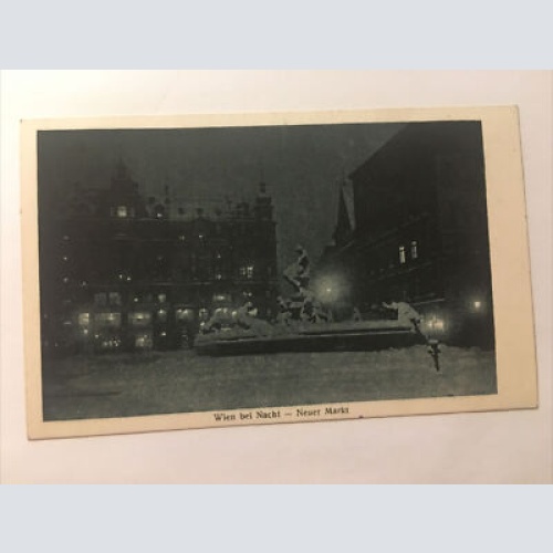 Wien bei Nacht - Neuer Markt 30097 RU