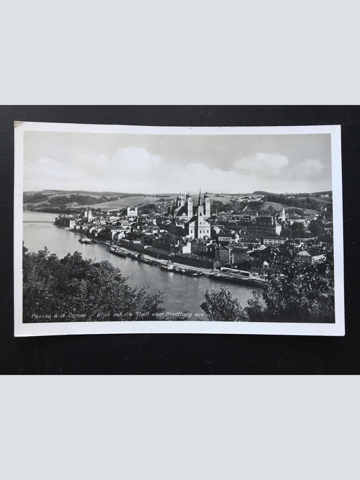 Passau a.d. Donau - Blick auf die Stadt v. Stadtberg aus - Deutschland 400261 TH