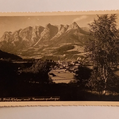 Bischofshofen mit Tennengebirge 500122A gr D