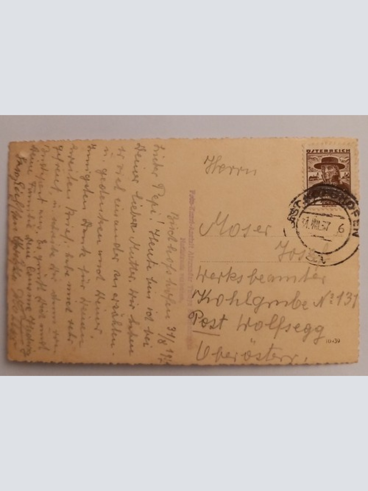 Bischofshofen mit Tennengebirge 500122A gr D