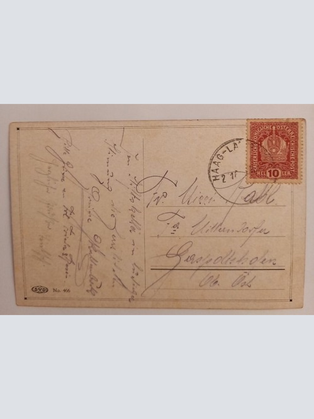 Künstlerkarte Ruab GnischafEine Partie fürs Leben Schach 500132A gr D