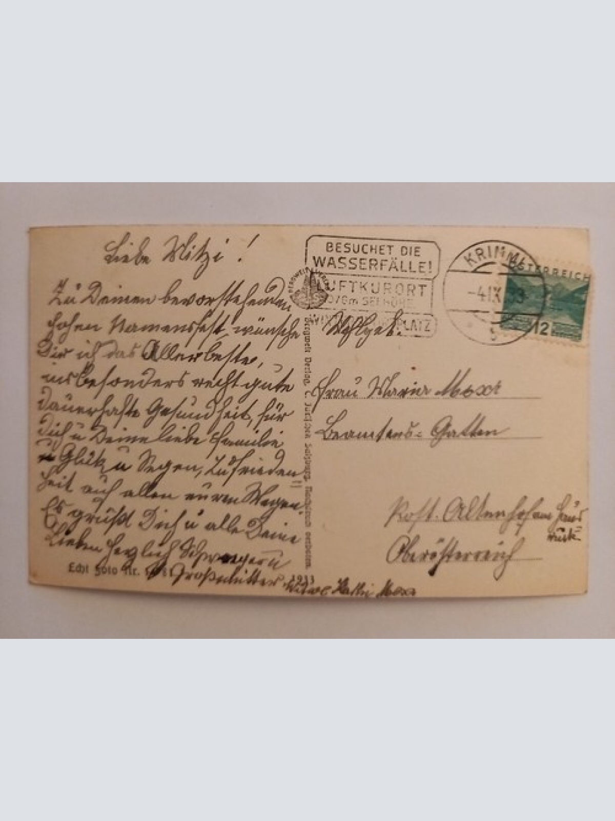 Alpengasthof Gerlosplatte, Krimml 500125A gr D