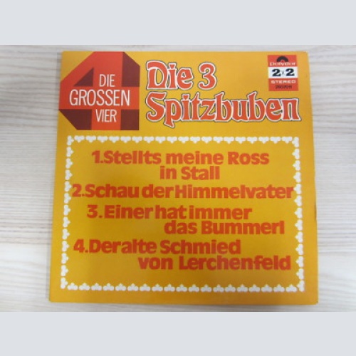 2 Single /  Die 3 Spitzbuben ?– Die Grossen Vier  / AUSTRIA / RAR /