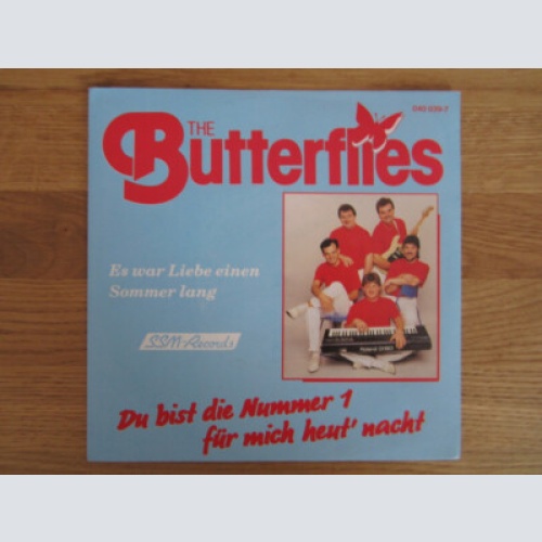 Butterflies (2) - Du Bist Die Nummer 1 Für Mich Heut' Nacht (7")
