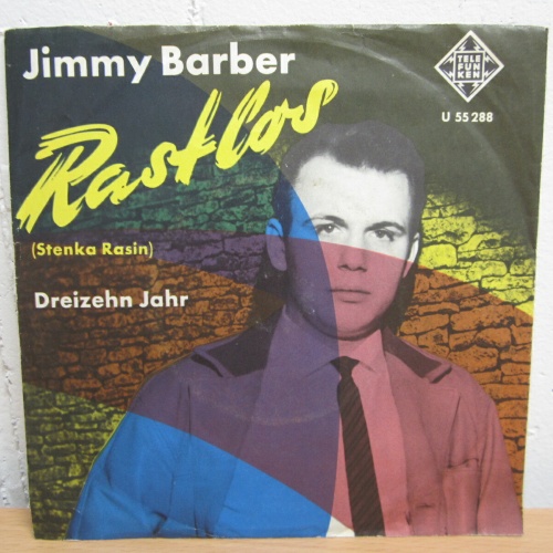 Single /  Jimmy Barber ?– Rastlos (Stenka Rasin)   / DE   PRESS / RAR /
