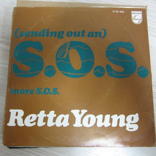 Single /   Retta Young ?– (Sending Out An) S.O.S. /  NL PRESS / 1975 / RAR /
