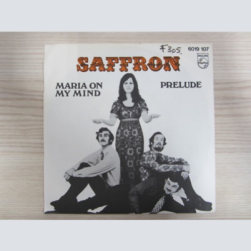 Single /   Saffron  – Maria On My Mind / 1973 / FOLK / RARITÄT /