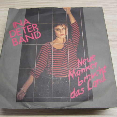 Single / Ina Deter Band – Neue Männer Braucht Das Land  / DE PRESS / RAR /