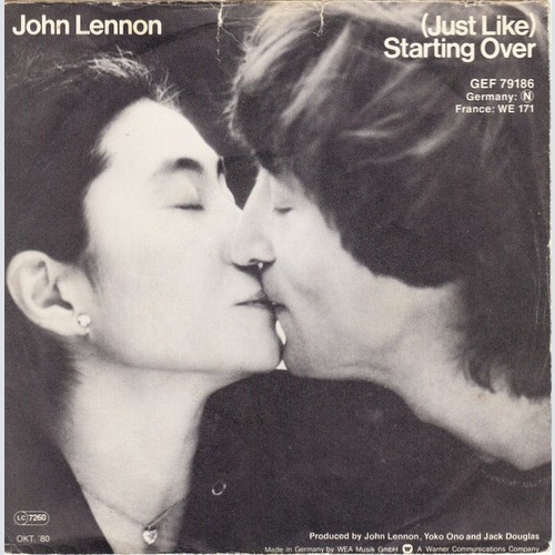 John Lennon - (Just Like) Starting Over (7", Single)