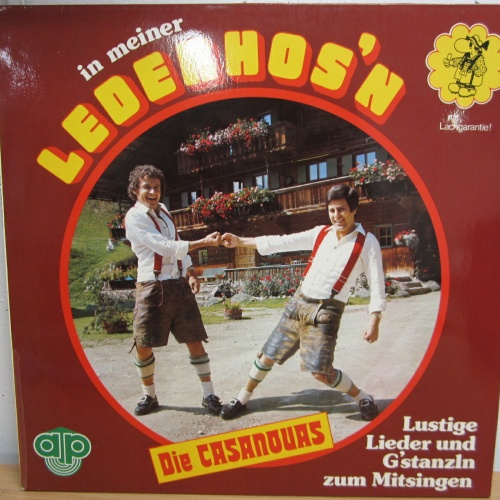 LP / Die CASANOVAS - IN MEINER LEDERHOSN / ACCORD  REC. Austria Press / MINT /