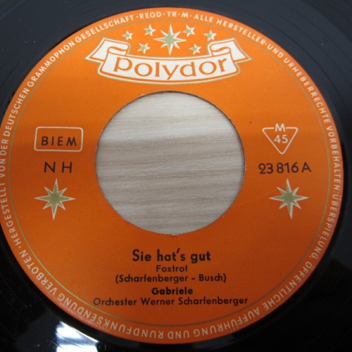 Single /  Gabriele ?– Sie Hat's Gut / DE PRESS / SCHLAGER / RAR /