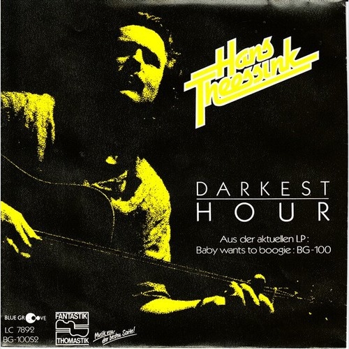 Hans Theessink - Darkest Hour (7", Single)