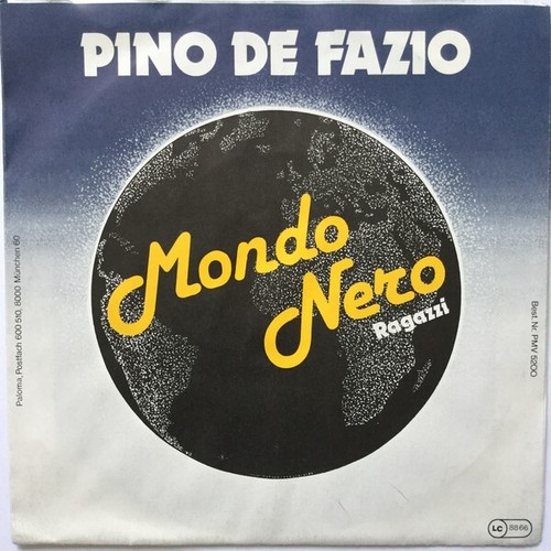 Pino De Fazio - Mondo Nero (7")