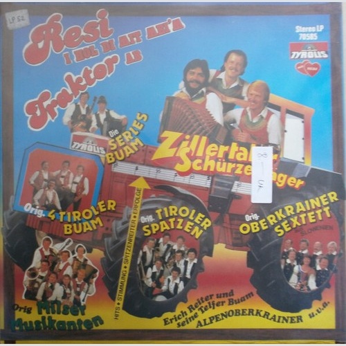 Various - Resi I Hol Di Mit Mei'm Traktor Ab (LP, Comp)