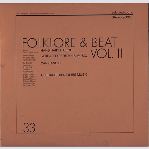 Hans Haider Group / Gerhard Trede & His Music / Can Candid - Folklore & Beat ...