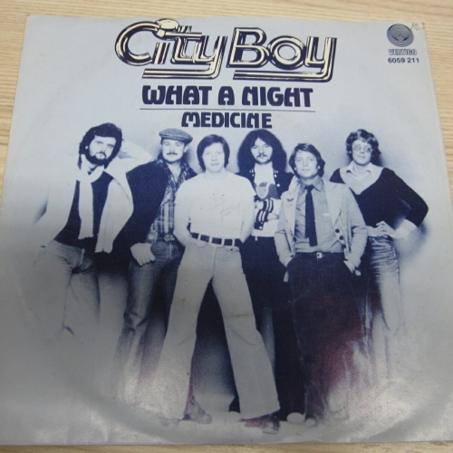 Single /  City Boy ?– What A Night   /  NL    PRESS / RAR /
