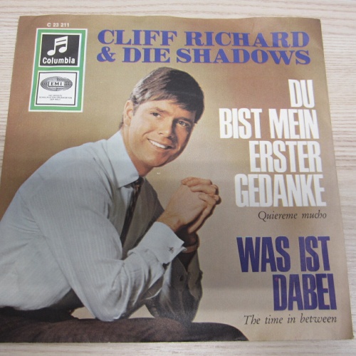 Single /  Cliff Richard & Die Shadows ?– Du Bist Mein Erster Gedanke / DE PRESS