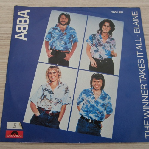 Single /   ABBA ?– The Winner Takes It All / Elaine   / AUT  PRESS /   RAR /