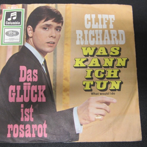 Single /  Cliff Richard ?– Das Glück Ist Rosarot  / DE PRESS . / RAR /