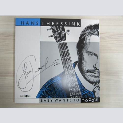LP /  Hans Theessink ?– Baby Wants To Boogie / MIT ORIG.AUTOGRAMM / MINT / RAR