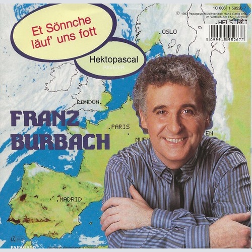 Franz Burbach / Paveier - Et Sönnche Läuf' Uns Fott / Hektopascal (7", Single)
