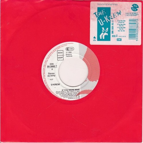 The U-Krew - If U Were Mine (7", Single)