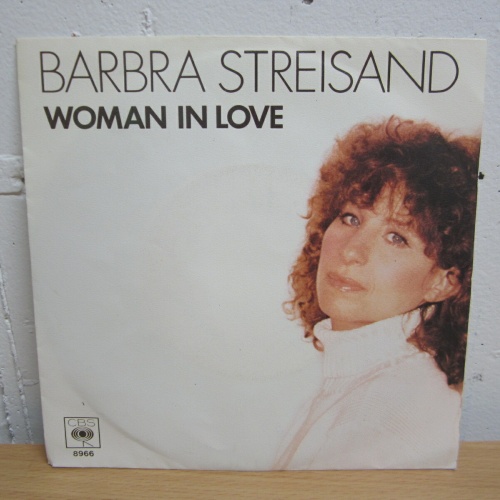 Single / Barbra Streisand ?– Woman In Love    / NL  PRESS / RAR /