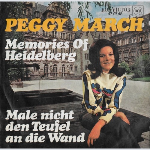Peggy March - Memories Of Heidelberg / Male Nicht Den Teufel An Die Wand (7",...