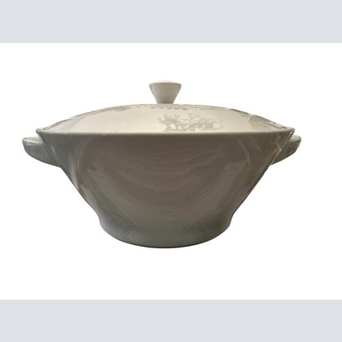 Lilienporzellan Austria Terrine Daisy Topf um 1965 240 Bodenmarke Braun