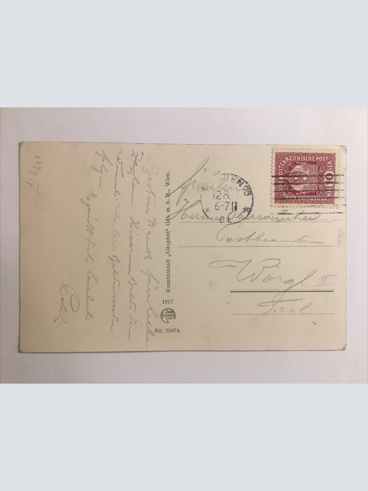 Wien bei Nacht Schönlaterngasse um 1908 675 RU