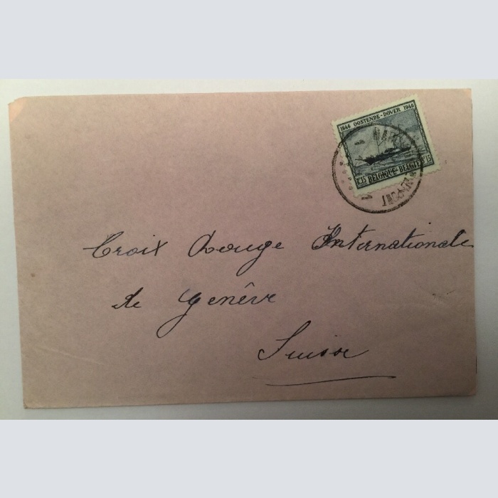 Brief Belgien Oostende Dover 14559