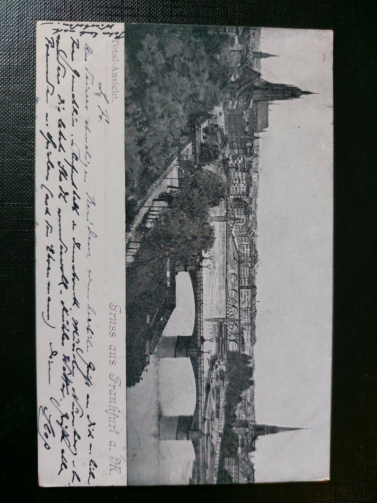 Frankfurt am Mein Brücken Park Dom Kirche 402524 WM