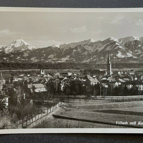 Villach Karawanken Stadt Kirche Gebirge Berg Kärnten Österreich 402381 TH