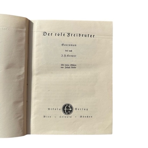 Der rote Freibeuter : Seeroman frei nach J. F. Cooper. [Diese Ausg. besorgte Wer