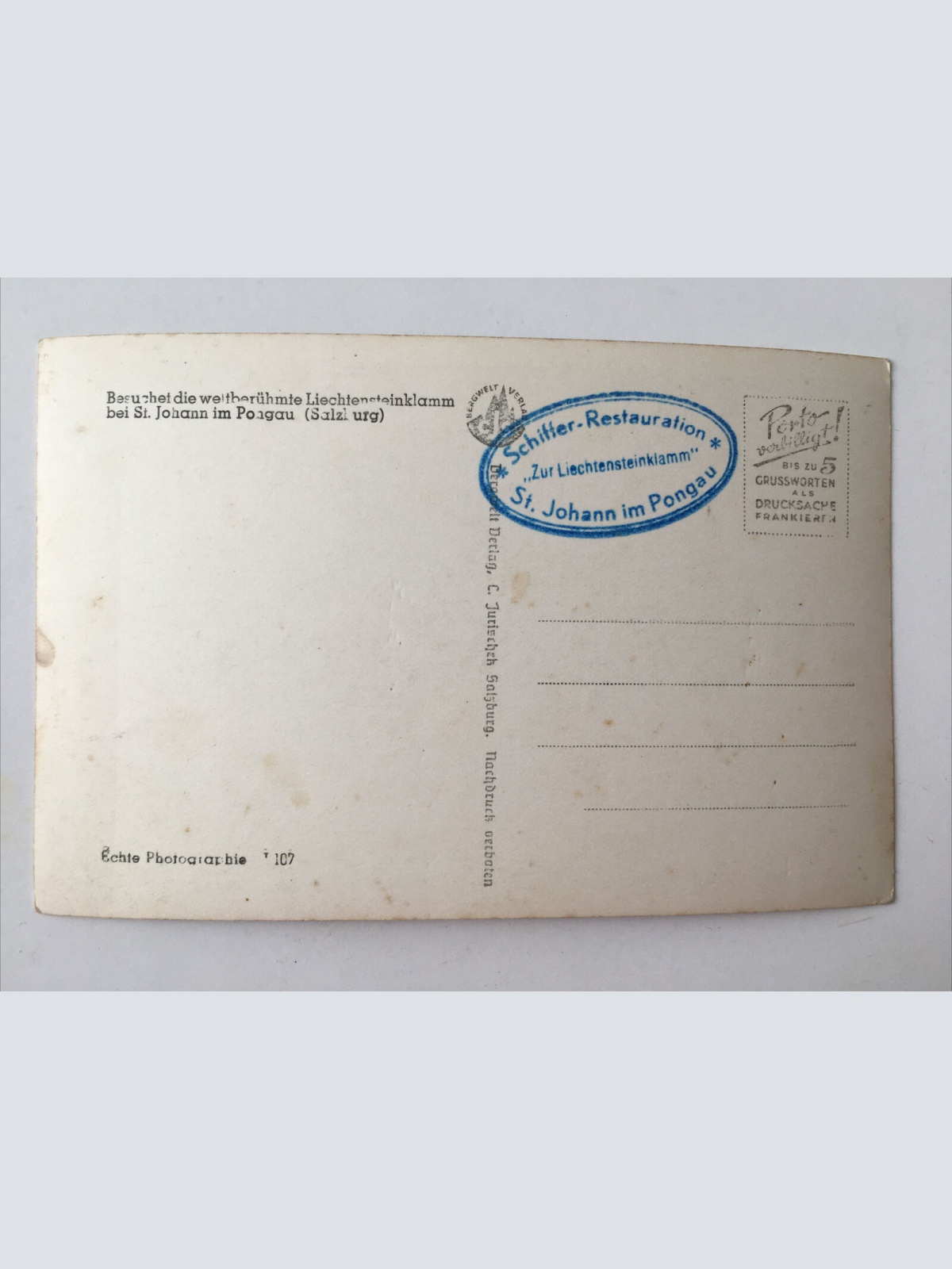 Liechtensteinklamm - Eingang 25007 12345 RU