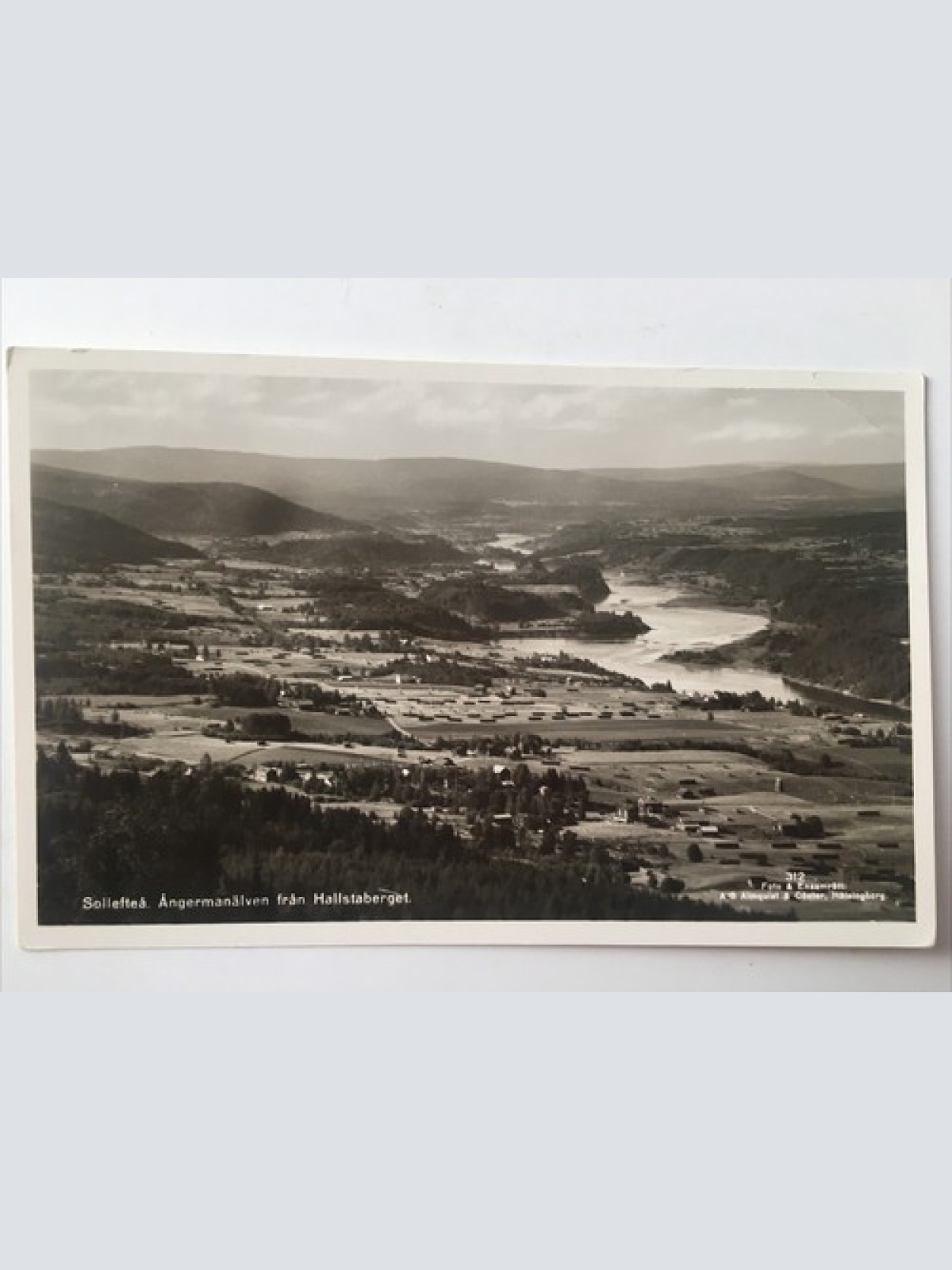 Sollefteå Ångermanälven från Hallstaberget 30107 12345 RU