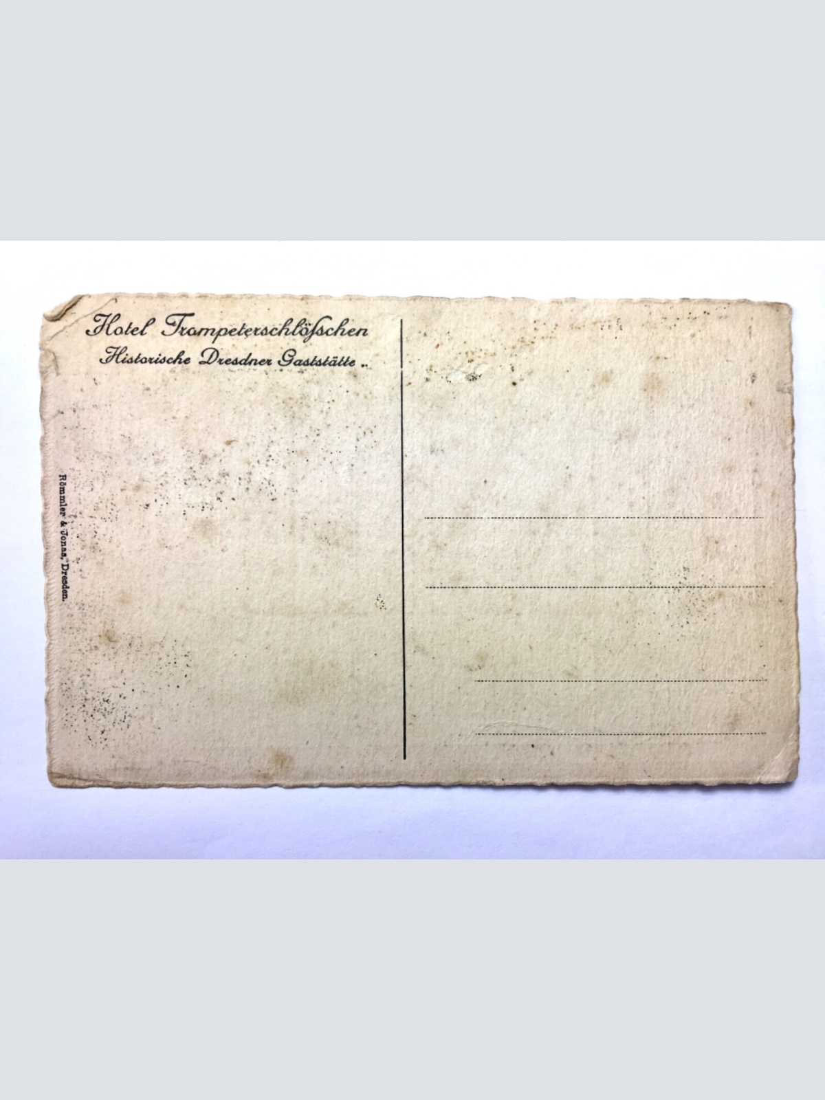 Lied vom kecken Trompeterlein (O. Enking) - Text - Künstlerkarte 30041 TH