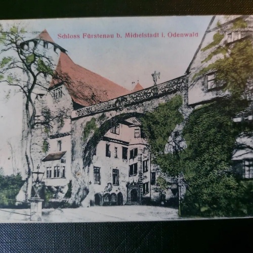 Schloss Fürstenau bei Michelstadt im Odenwald Burg Architektur 402571 WM F