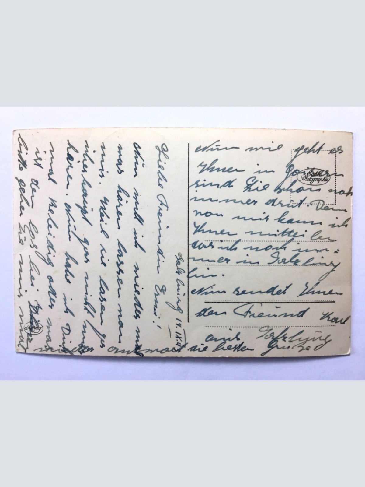 Gladiolen - Blumen in Vase - Künstlerkarte 30092 TH