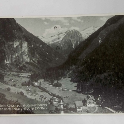 Badgastein Kötschachtal gegen den Tischlerkargletscher 3008m 50412