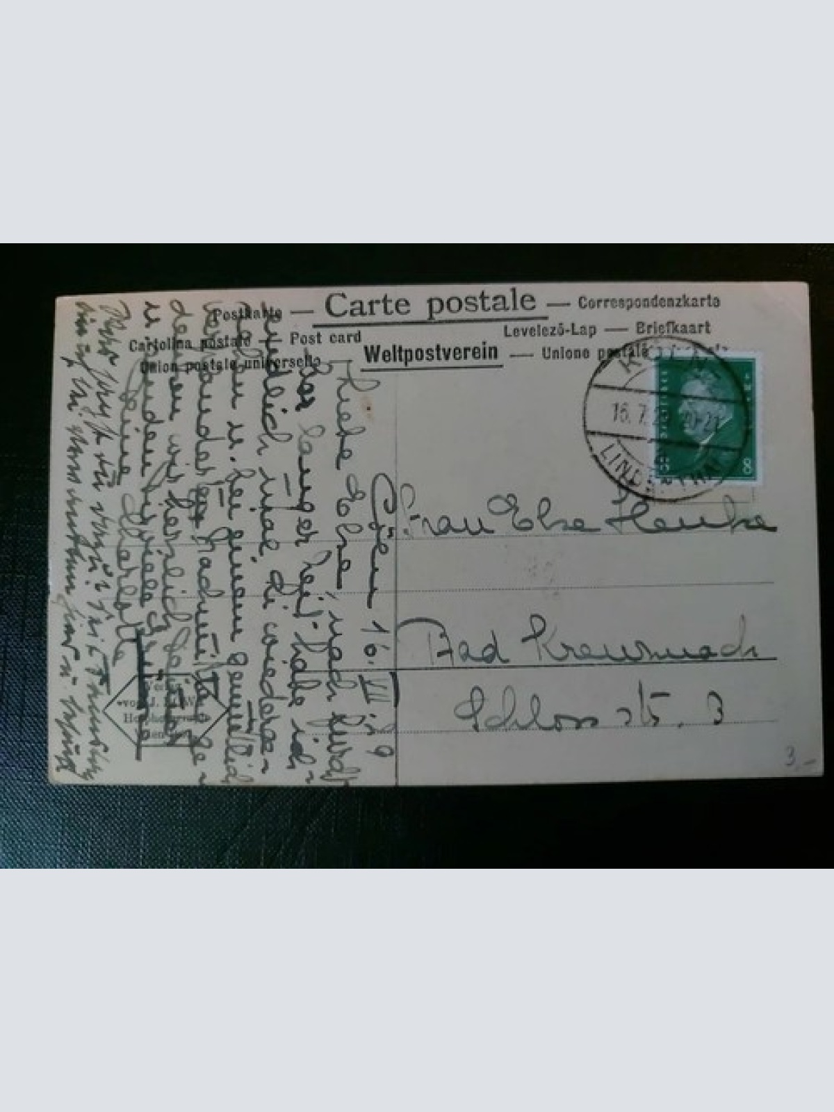 Kurzbauer Die ereilten Flüchtlinge Bauernhaus Kachelofen 402566 WM F