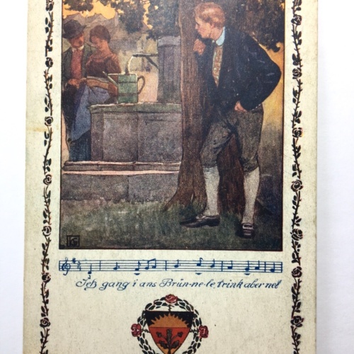 Deutscher Schulverein - Jetzt gang i ans Brunnerle - Künstlerkarte 30089 TH