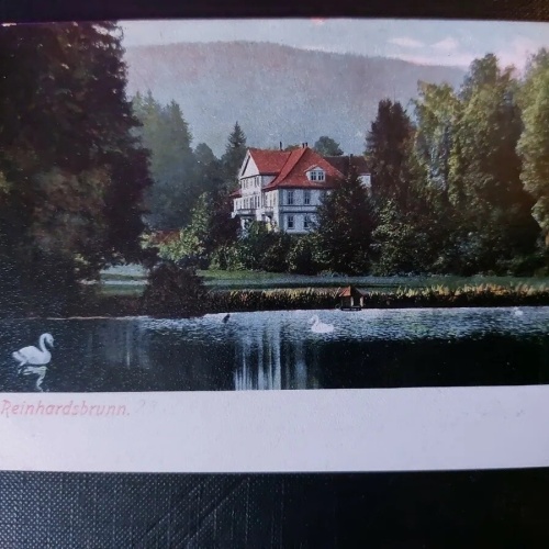 Hotel Reinhardsbrunn Schwäne See Wald Villa  402565 WM