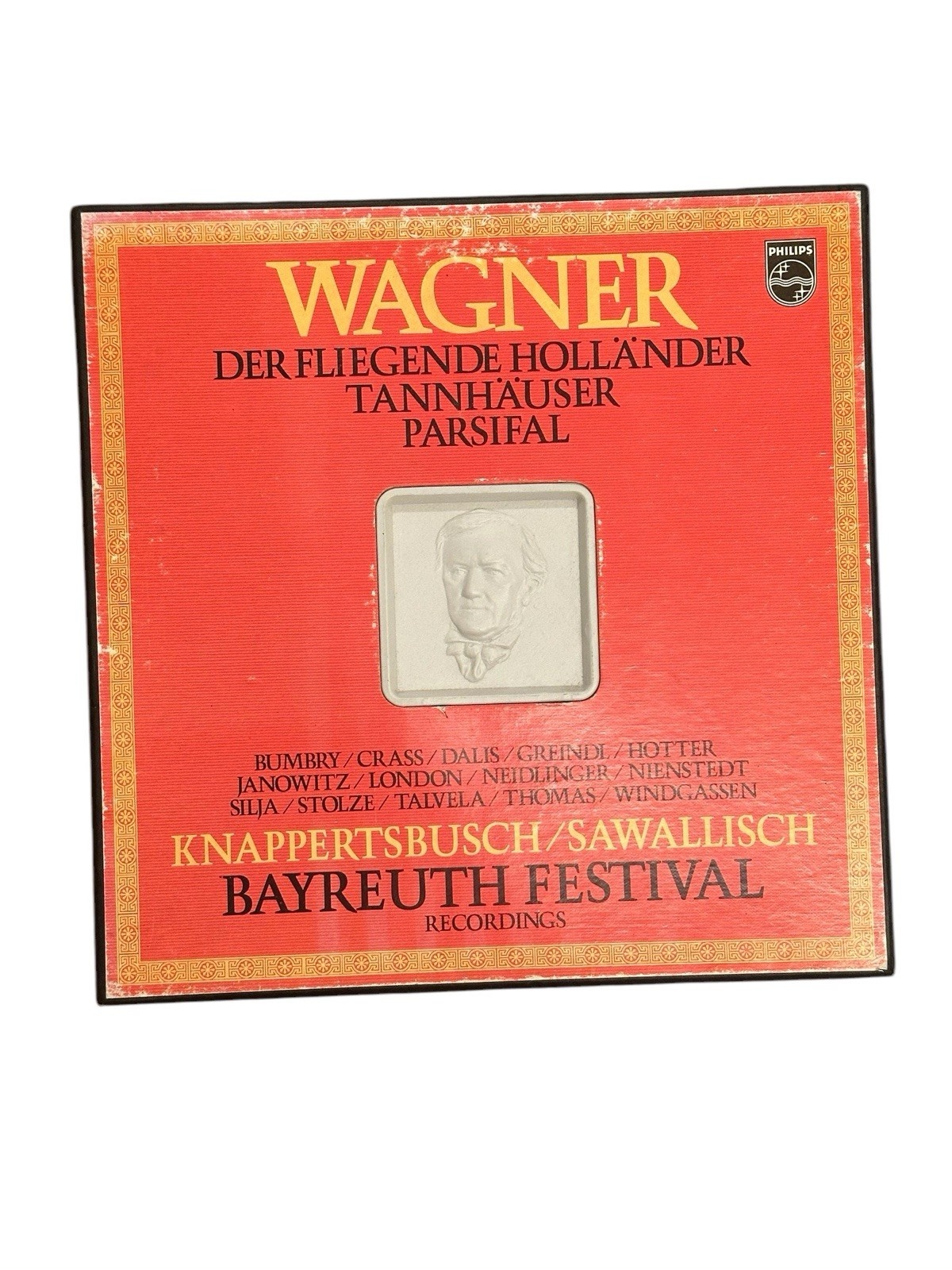 Vinyl Richard Wagner Der Fliegende Holländer Tannhäuser Parsifal Philips 11 LP